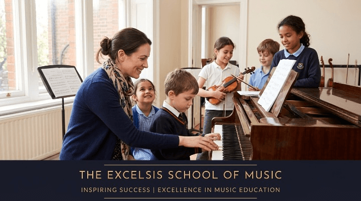 Music classes for children at Excelsis School of Music in London